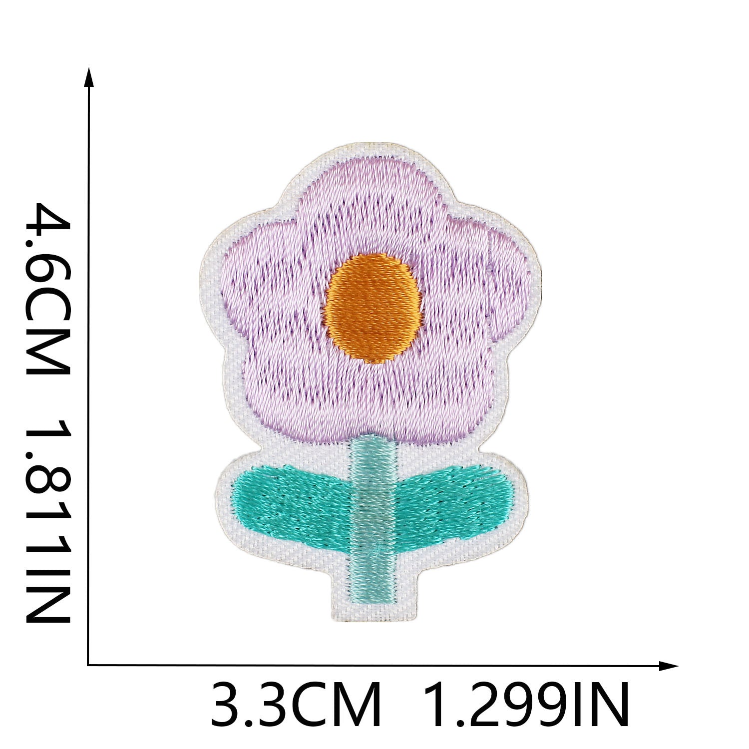 Wholesale Cute Flower, Grass and Bee Embroidery Patch FS